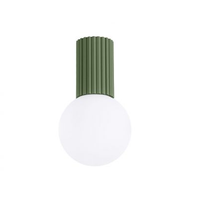 Plafon ryflowany HALO IP44 zielony oliwkowy SL.1723 Sollux (SL.1723)